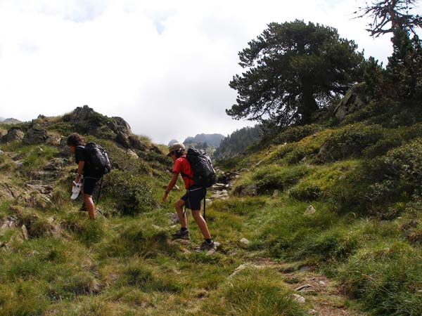 2.4 Pujant als estanys Blaus a 2260 m